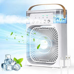 Ventilador enfriador y pulverizador