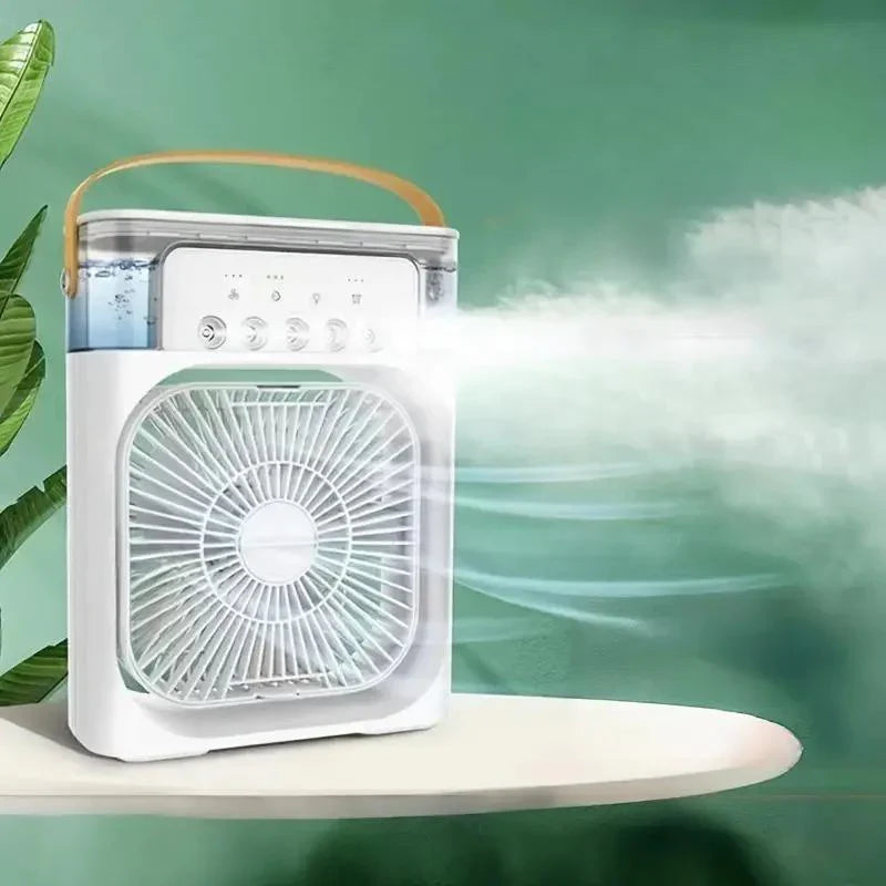 Ventilador enfriador y pulverizador