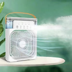 Ventilador enfriador y pulverizador